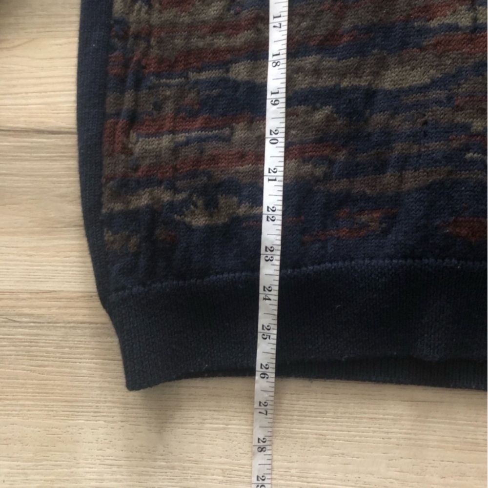 MASSIVE $10 SALE Frank & Oak 100% Wool Multitone Crewneck Sweater - Picture 6 of 12